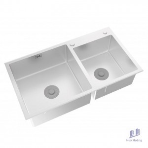 Chậu Bếp Inox Viglacera Platinum P.63.320 2 Hộc