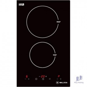 Bếp Điện Từ Malloca MDH-02I Mặt Kính 2 Bếp Domino