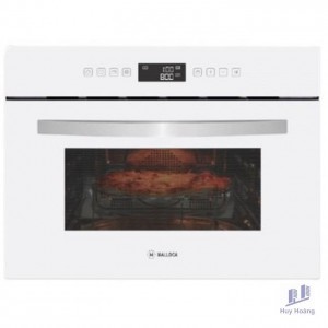 Lò Vi Sóng Malloca MW35-IX03 Âm Tủ Kính Trắng 35L