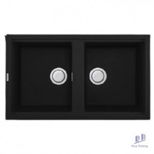 Chậu Đá Rửa Chén Malloca NERO G-45040
