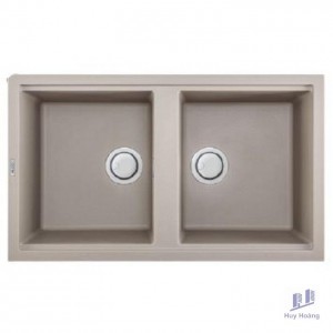 Chậu Đá Rửa Chén Malloca TORTORA G-45043 Hai Hộc