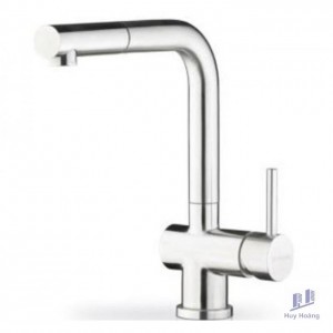 Vòi bếp Pyramis HMH.090906501- Capriccio Nóng Lạnh Rút Dây