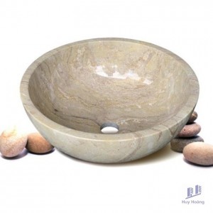 Lavabo Kanly MAR11N Đặt Bàn Đá Tự Nhiên 400x150 mm