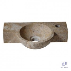 Chậu Rửa Mặt Lavabo Kanly MAR6M4V Treo Tường Đá Tự Nhiên