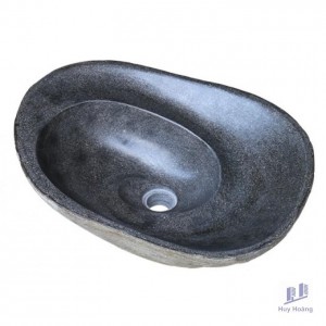 Chậu Rửa Mặt Lavabo Kanly MAR15Si Đặt Bàn Đá Cuội Tự Nhiên