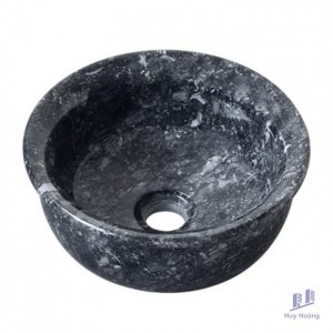 Chậu Rửa Mặt Lavabo Kanly MAR62V Đặt Bàn Đá Tự Nhiên 300x130 mm