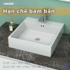 chau-rua-lavabo-caesar-l5261-dat-ban-chu-nhat - ảnh nhỏ 9