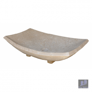 Chậu Rửa Mặt Lavabo Kanly MAR21I Đặt Bàn Đá Marble Tự Nhiên