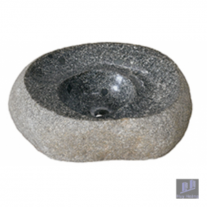 Chậu Rửa Mặt Lavabo Kanly MAR15SV Đặt Bàn Đá Cuội 450x280 mm