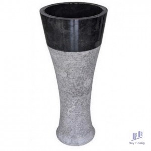 Chậu Rửa Mặt Lavabo Kanly MAR72SI Đá Tự Nhiên Đặt Sàn