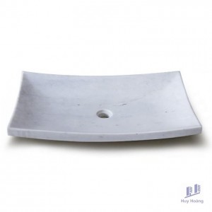 Chậu Rửa Mặt Lavabo Kanly MAR33V.01 Đá Marble Tự Nhiên 710x430 mm