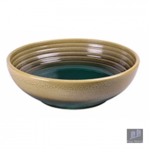 Chậu Rửa Mặt Lavabo Kanly Phong Cách Cổ Xưa SU122 Đặt Bàn Sứ Mỹ Thuật 395x145 mm