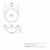 chau-lavabo-kanly-rsc318v-dat-ban-dong-thau-kieu-co-tron-350x120-mm - ảnh nhỏ 3