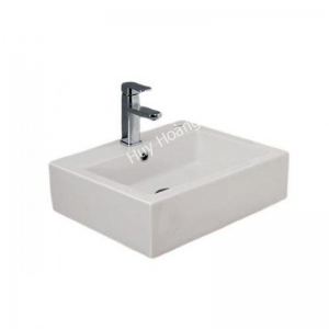 Chậu Rửa Lavabo Viglacera V42M Đặt Bàn Đá