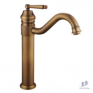 Vòi Lavabo Kanly GCA03 Nóng Lạnh Bằng Đồng Cổ Điển