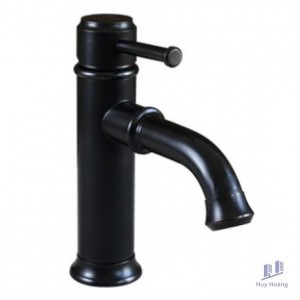 Vòi Lavabo Kanly GCV20B Nóng Lạnh Cổ Điển Màu Đen