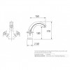 voi-lavabo-kanly-gcv05b-nong-lanh-bang-dong-mau-den - ảnh nhỏ 4