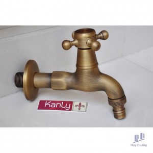 Vòi Nước Kanly GCT01 Lạnh Bằng Đồng Gắn Tường