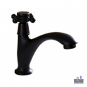 Vòi Lavabo Kanly GCV21B Lạnh Bằng Đồng Màu Đen