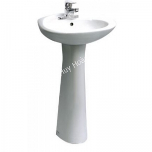 Lavabo Treo Tường Inax L-284V/L-284VD Kèm Chân Dài