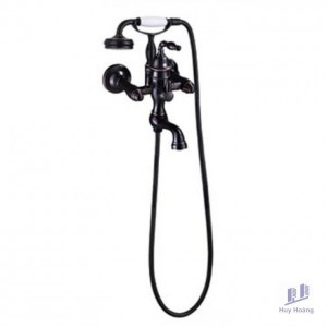 Sen Tắm Kanly GCS24B Nóng Lạnh Màu Đen Cổ Điển