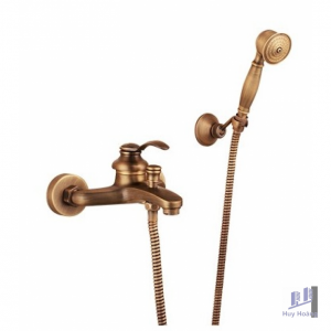 Vòi Sen Tắm Kanly GCS20 Nóng Lạnh Cổ Điển Đồng Thau