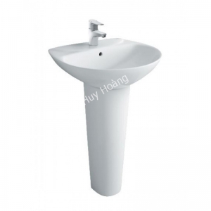 Lavabo Treo Tường Inax L-285V/L-288VD Kèm Chân Dài