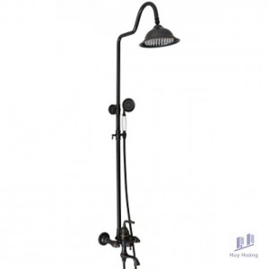 Sen Cây Kanly GCS14B Nóng Lạnh Đồng Thau Cổ Điển Màu Đen