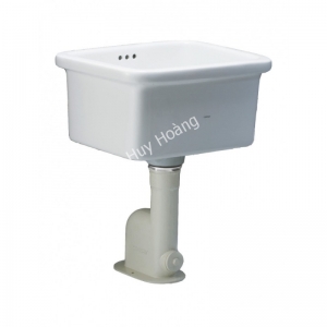 Chậu Giặt CAESAR SS558AS Bộ Xả Thoát Sàn