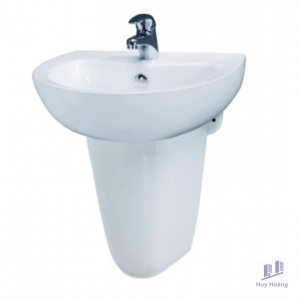 Chậu Lavabo Caesar Chân Ngắn L2150/P2443