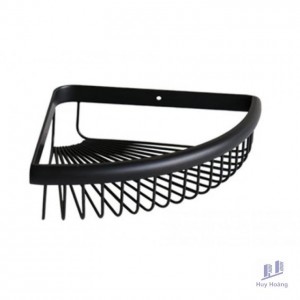 Kệ Góc Kanly GCK28B Bằng Đồng Màu Đen