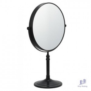 Gương 2 Mặt Mini Kanly GCK19B Để Bàn Màu Đen