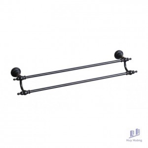 Thanh Vắt Khăn Kanly GCK12B Bằng Đồng Màu Đen