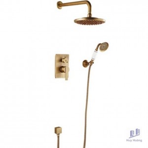 Vòi Sen Tắm Kanly GCS75 Nóng Lạnh Âm Tường Đồng Thau Cổ Điển
