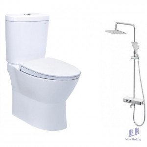Combo Sen Vòi Nhiệt Độ Bồn Cầu Caesar S788C + CD1320