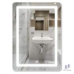 Gương Led GLS Q35R55 Dòng Q Ánh Sáng Trong 60x80 cm