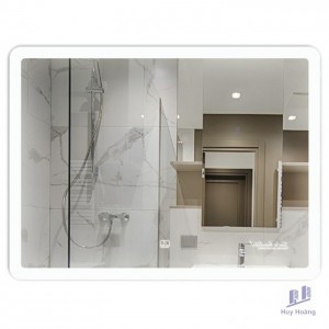 Gương Led GLS  M35R64 Dòng M Ánh Sáng Ngoài 80x60 cm