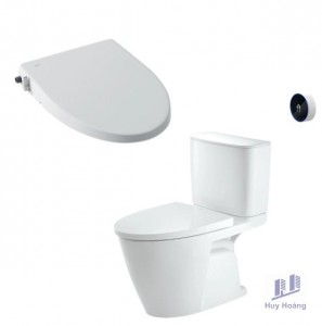 Bồn Cầu INAX ACT-602/CW-S15VN Nắp Rửa Cơ  Xả Cảm Ứng