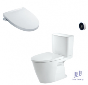 Bồn Cầu INAX ACT-602/CW-KB22AVN Nắp Điện Tử Xả Cảm Ứng