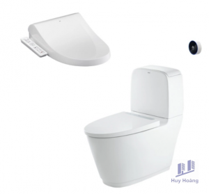 Bồn Cầu INAX ACT-832/CW-H17VN Nắp Điện Tử Xả Cảm Ứng