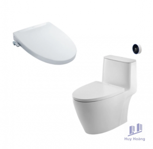 Bồn Cầu INAX ACT-832/CW-KA22AVN Nắp Điện Tử Xả Cảm Ứng