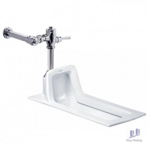 Bồn Cầu Xổm CAESAR C1250/BF523 Chữ Nhật