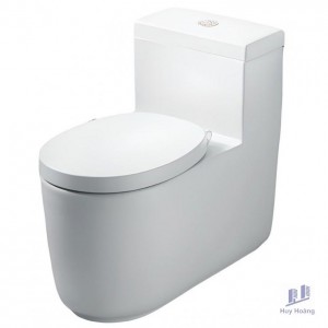 Bồn Cầu COTTO CPW10007 MWH#GR2 Một Khối Quil Xả Nhấn