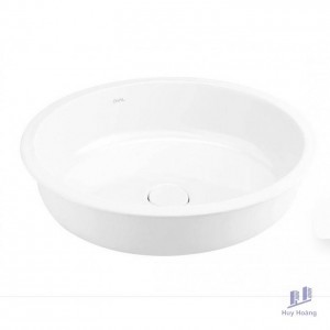 Chậu Lavabo COTTO C05200 Âm Bàn  Oval