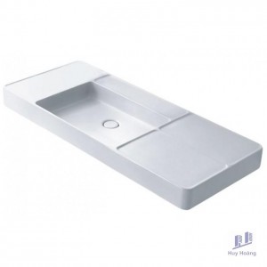 Chậu Lavabo COTTO CPW0502 MWH Đặt Bàn 1200x500 mm Quil