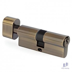 Ruột Khóa Yale 10-0503-3535-CK-09-11 Một Đầu Chìa Một Đầu Vặn Màu Đồng Rêu