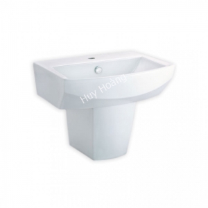 Chậu Lavabo COTTO C01517/C4250 Tetragon Chân Ngắn