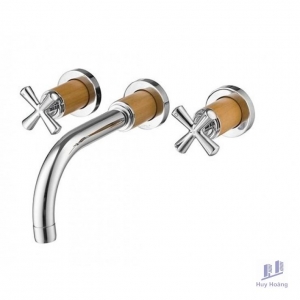Vòi Lavabo COTTO CT237C34WD Remeniscences Nóng Lạnh Gắn Tường