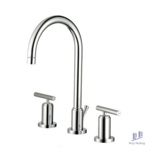 Vòi Lavabo COTTO CT238YC20 Cross Nóng Lạnh Chậu 3 Lỗ