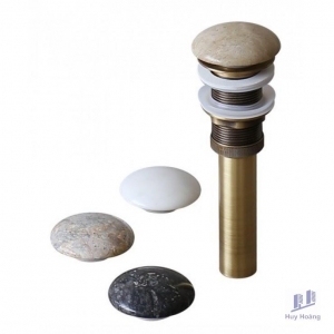 Đầu xả Lavabo bằng đá Kanly GCX01D